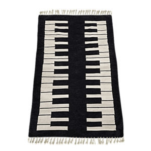 Piano Handwoven Modern Area Rug for Bed Room-Living Room-Dining Room-Kitchen