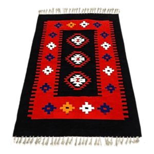 Plush Traditional Handmade Area Rug for Bed-Room-Living-Room-Dining-Room-Kitchen